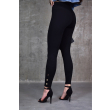 Legginsy Paulo Connerti Styling BUTTONS Black / wysoki stan / S - M - L - XL